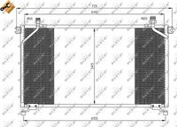 NRF 35373 - Condensador, aire acondicionado
