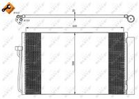 NRF 35538 - Condensador, aire acondicionado