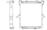 NRF 51528 - Radiador, refrigeración del motor