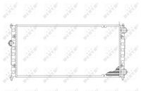 NRF 54687 - Radiador, refrigeración del motor
