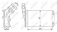 NRF 54308 - Radiador de calefacción