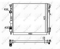 NRF 58148 - Radiador, refrigeración del motor