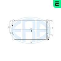 ERA 667171 - Condensador, aire acondicionado