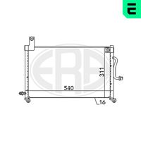 ERA 667097 - Condensador, aire acondicionado