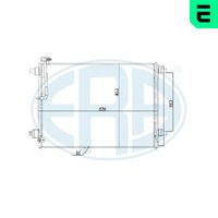 ERA 667272 - Condensador, aire acondicionado