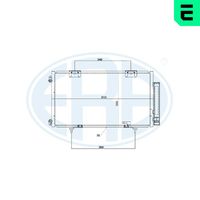 ERA 667209 - Condensador, aire acondicionado