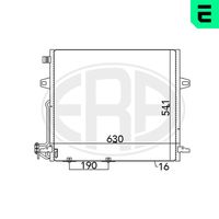 ERA 667093 - Condensador, aire acondicionado