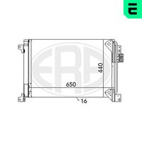 ERA 667117 - Condensador, aire acondicionado