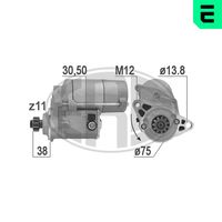 ERA 220040A - Motor de arranque