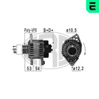 ERA 210863A - Alternador
