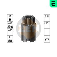 ERA ZN0170 - Piñón, arrancador