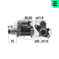 ERA 220982A - Motor de arranque