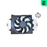 ERA 352148 - Ventilador, refrigeración del motor