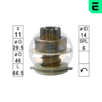 ERA ZN0540 - Engranaje de rueda libre, arrancador