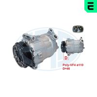 ERA 670181 - Compresor, aire acondicionado