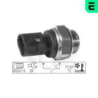ERA 330270 - Interruptor de temperatura, ventilador del radiador