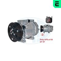 ERA 670073 - Compresor, aire acondicionado