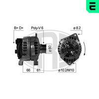 ERA 210668 - Alternador
