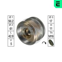 ERA ZN5385 - Rueda libre alternador