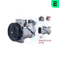 ERA 670174 - Compresor, aire acondicionado