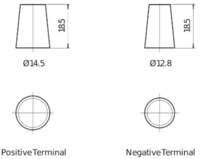 EXIDE EB357 - Batería de arranque
