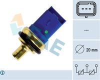 FAE 33790 - Sensor, temperatura del refrigerante