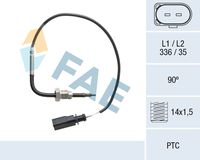 FAE 68097 - Sensor, temp. gas escape