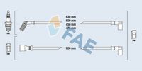 FAE 85790 - Juego de cables de encendido