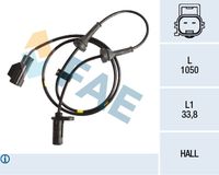 FAE 78184 - Sensor, revoluciones de la rueda