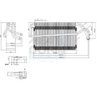 MEAT & DORIA 997039 - Evaporador, aire acondicionado