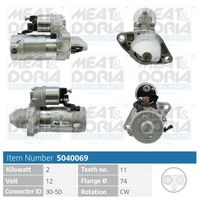 MEAT & DORIA 5040069 - Motor de arranque