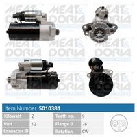 MEAT & DORIA 5010381 - Motor de arranque