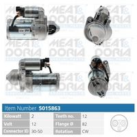 MEAT & DORIA 5015863 - Motor de arranque