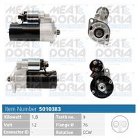 MEAT & DORIA 5010383 - Motor de arranque