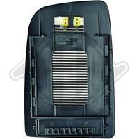 DIEDERICHS 1663026 - Cristal de espejo, retrovisor exterior