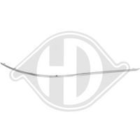 DIEDERICHS 1672169 - Listón embellecedor/protector, parachoques