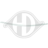 DIEDERICHS 1681167 - Listón embellecedor/protector, parachoques