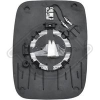 DIEDERICHS 1897124 - Cristal de espejo, retrovisor exterior