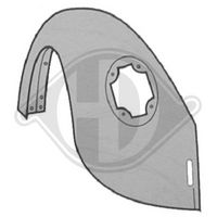 DIEDERICHS 2262035 - Guardabarros