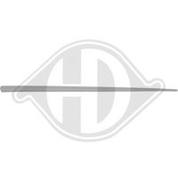 DIEDERICHS 3453520 - Listón embellecedor/protector, puerta