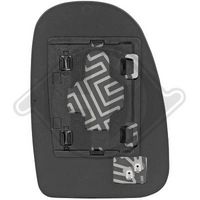 DIEDERICHS 6645126 - Cristal de espejo, retrovisor exterior