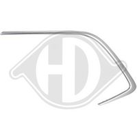 DIEDERICHS 6661065 - Listón embellecedor/protector, parachoques