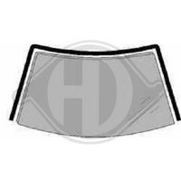 DIEDERICHS 8304123 - Marco de parabrisas