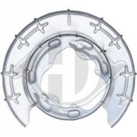 DIEDERICHS 9655010 - Chapa protectora contra salpicaduras, disco de freno