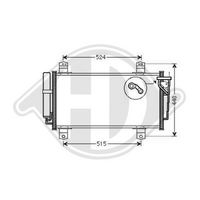 DIEDERICHS DCC1234 - Condensador, aire acondicionado - DIEDERICHS Climate