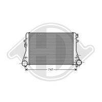 DIEDERICHS DCA1009 - Radiador de aire de admisión - DIEDERICHS Climate