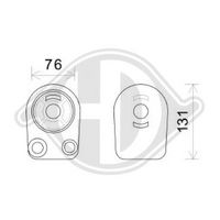 DIEDERICHS DCO1062 - Radiador de aceite, aceite motor - DIEDERICHS Climate