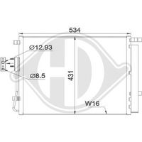 DIEDERICHS DCC1921 - Condensador, aire acondicionado - DIEDERICHS Climate