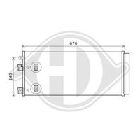 DIEDERICHS DCC1985 - Condensador, aire acondicionado - DIEDERICHS Climate