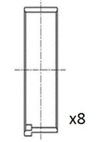 FAI AutoParts BB2070-STD - Cojinete de cabeza de la biela